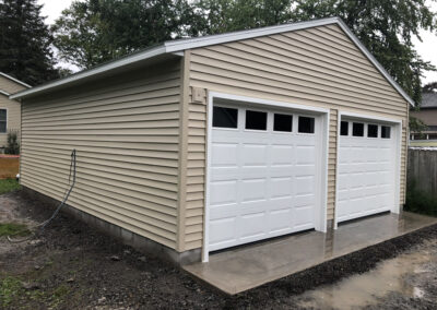 two car garage
