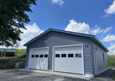 two car garage