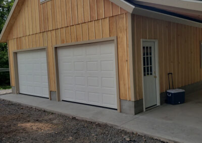 two car garage